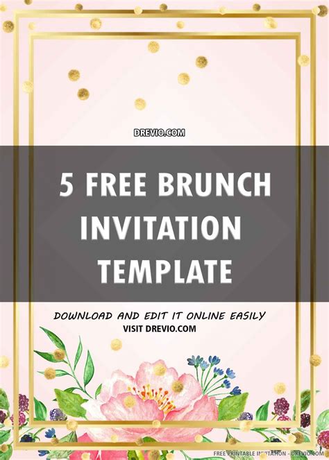 printable pictures of brunch.